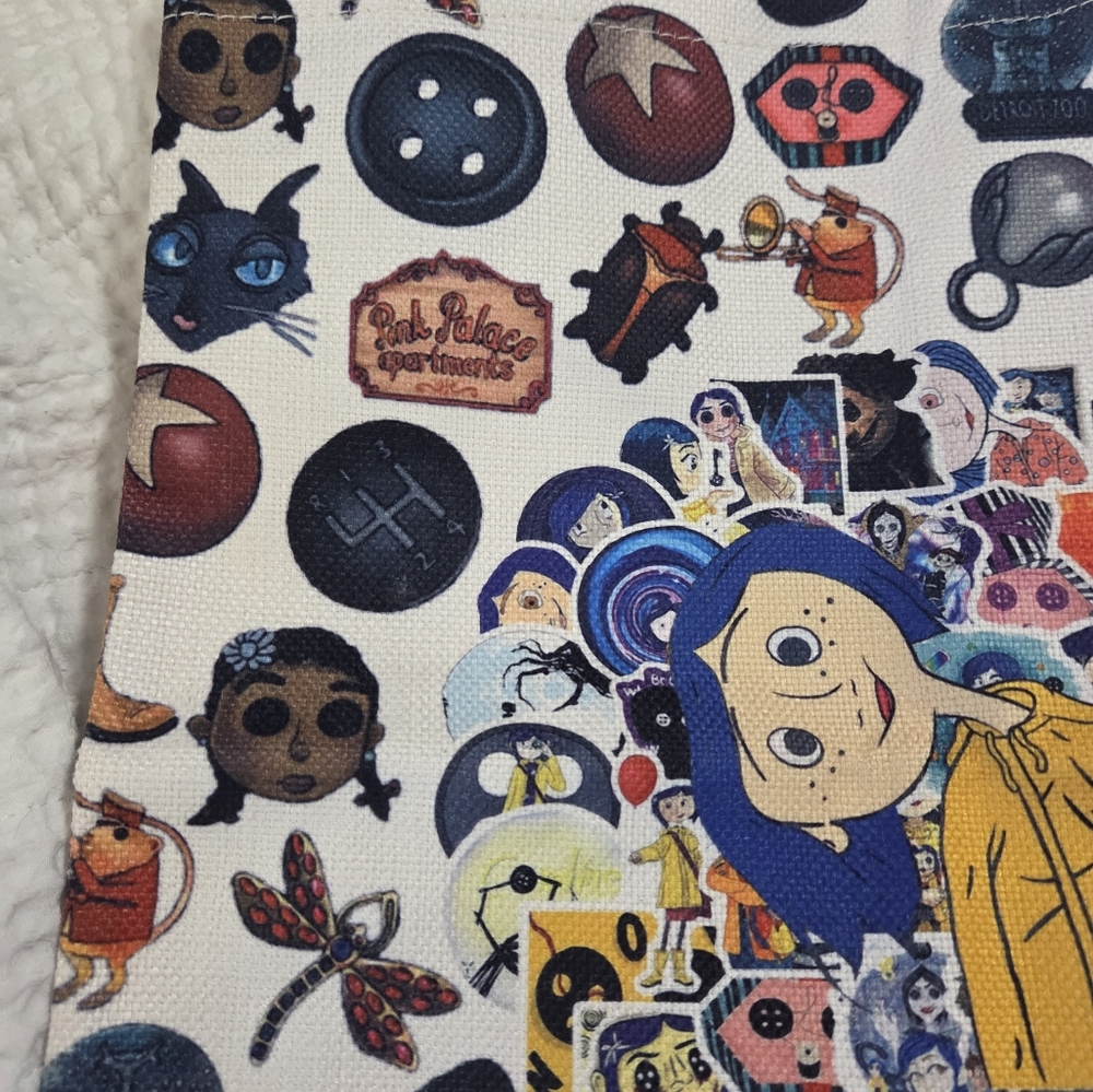 NEW Coraline Themed Tote Bag - Picture 3 of 7